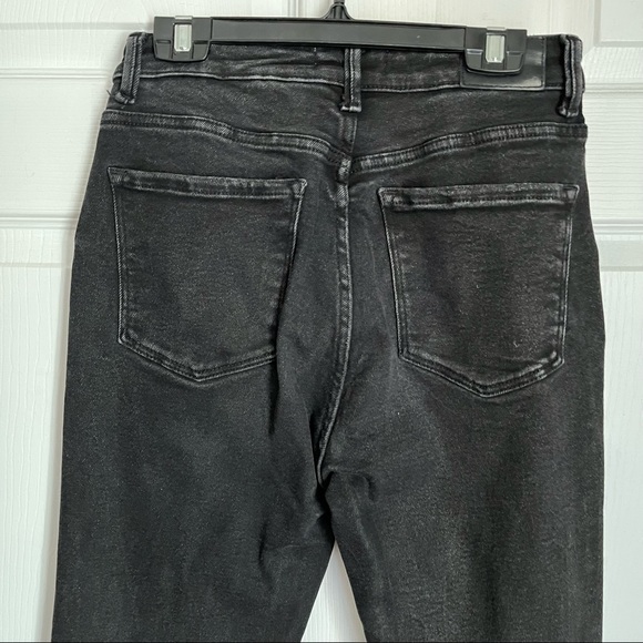 BERSHKA BUTTON FLY BLACK SKINNY JEAN - Picture 10 of 13